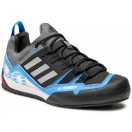 παπούτσια adidas - terrex swift solo 2 s24011 core black/grey three/blue rush
