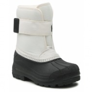 μπότες χιονιού polo ralph lauren everlee rf103701 cream/black