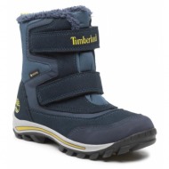 μπότες χιονιού timberland chillberg 2-strap gtx gore-tex tb0a1h07h60 dark blue