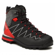 παπούτσια πεζοπορίας dolomite crodarossa pro gtx 2.0 gore-tex 280413 black/fiery red