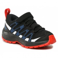 παπούτσια salomon xa pro v8 k 471415 04 w0 black/lapis blue/fiery red