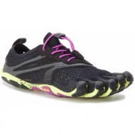 παπούτσια vibram fivefingers - v-run 17m7005 black/yellow/purple