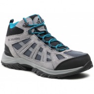παπούτσια πεζοπορίας columbia - redmond iii mid waterproof bm0168 graphite/black 053