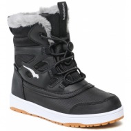 μπότες χιονιού bagheera - snowy 86533-2 c0108 black/white
