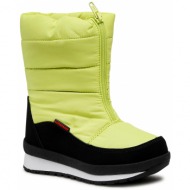 μπότες χιονιού cmp - kids rae snow boots wp 39q4964 lime e010