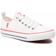 sneakers big star - jj174069 white/red