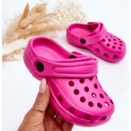 παιδικός αφρός crocs slides pink percy