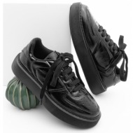 marjin sneakers - black - flat