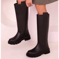 soho black women`s boots 17469
