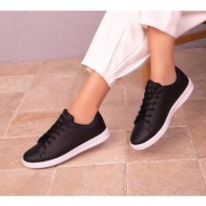 soho women`s black sneakers 18322