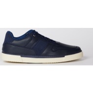 altinyildiz classics men`s navy blue lace-up flexible comfort sole daily sneaker shoes