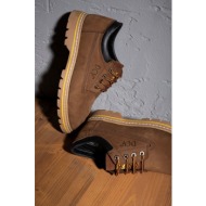ducavelli durable genuine leather nubuck laced men`s boots