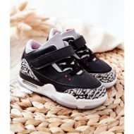 children`s sport shoes black and red linen