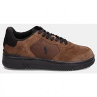 ralph lauren masters crt-sneakers-low top lace 809913423003-003 brown