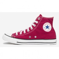 converse chuck taylor all star hi sneakers red