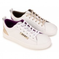 παιδικά παπούτσια dkny χρώμα: άσπρο