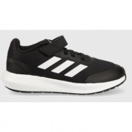 παιδικά αθλητικά παπούτσια adidas runfalcon 3.0 el χρώμα: μαύρο