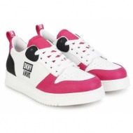 παιδικά αθλητικά παπούτσια dkny χρώμα: ροζ