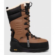 μπότες χιονιού ugg shasta boot tall χρώμα: καφέ, 1145310