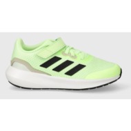 παιδικά αθλητικά παπούτσια adidas runfalcon 3.0 el k χρώμα: πράσινο