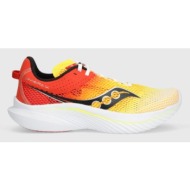 παπούτσια για τρέξιμο saucony kinvara 14 χρώμα: πορτοκαλί