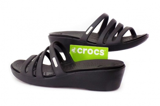 crocs rhonda wedge sandal 14706-060