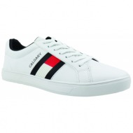 calgary ανδρικά παπούτσια sneakers 097-3970 λευκό κόκκινο k57000971097