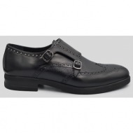 ανδρικό μαύρο black brogue shoes philippe lang