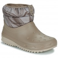  μπότες για σκι crocs classic neo puff shorty boot w