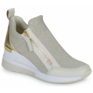  xαμηλά sneakers michael michael kors willis wedge trainer