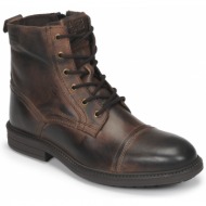 μπότες jack & jones jfw howard leather boot