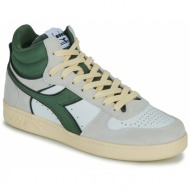  ψηλά sneakers diadora magic basket demi cut suede leather