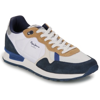 xαμηλά sneakers pepe jeans brit mix m σε προσφορά