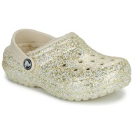  τσόκαρα crocs classic lined glitter clog k