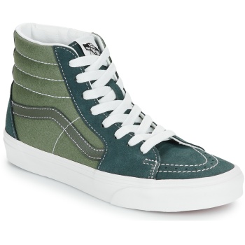 ψηλά sneakers vans sk8-hi tri-tone green σε προσφορά