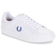  xαμηλά sneakers fred perry b721 leather / towelling