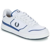  xαμηλά sneakers fred perry b300 leather / mesh