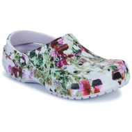  τσόκαρα crocs classic photoreal floral clog