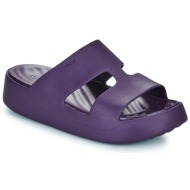  mules crocs getaway platform h-strap