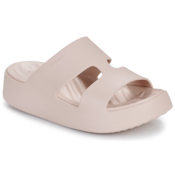 mules crocs getaway platform h-strap