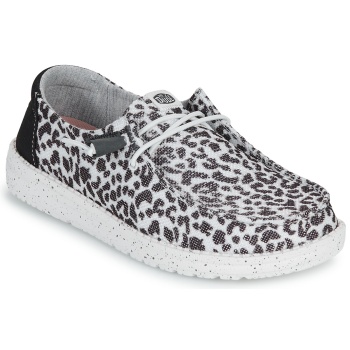 slip on heydude wendy leopard