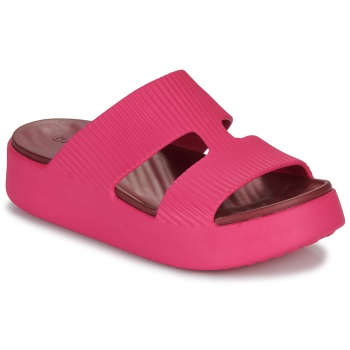 mules crocs getaway groove platform