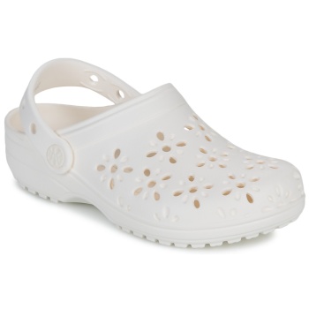 τσόκαρα crocs classic floral cut out