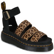  σανδάλια dr. martens clarissa ii quad sandal mini leopard