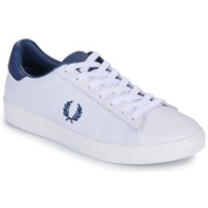  xαμηλά sneakers fred perry spencer mesh / leather