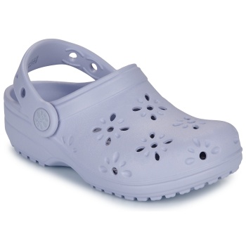 τσόκαρα crocs classic floral cut out