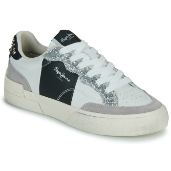 xαμηλά sneakers pepe jeans milan court w σε προσφορά