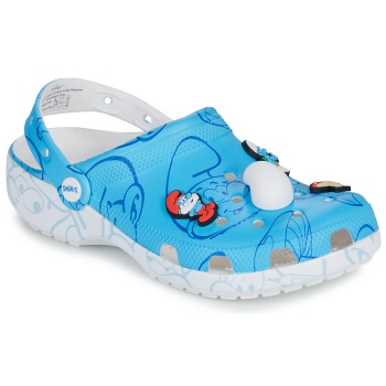 τσόκαρα crocs smurfs classic clog