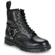  μπότες dr. martens 1460 harness 8 eye boot black analine