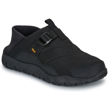 slip on teva w reember camp black